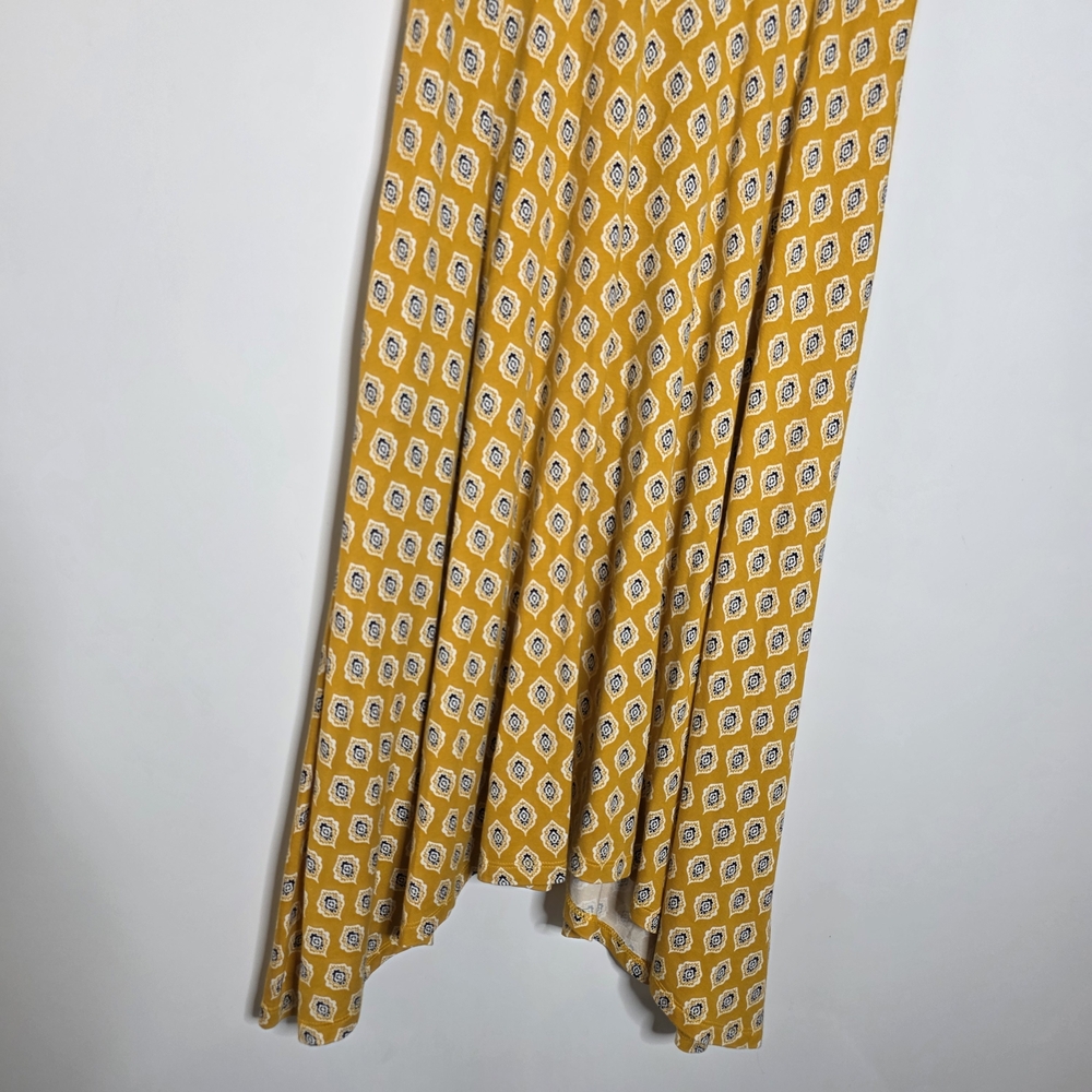 Anthropologie Maeve Palais Swing dress in Yellow/gold Soft and stretchy Size XS - Picture 14 of 16